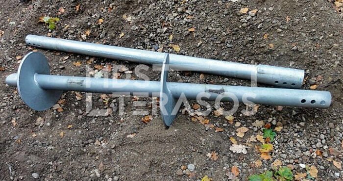 Fundament śrubowy GM 76x1200x3 mm - obrazek 3