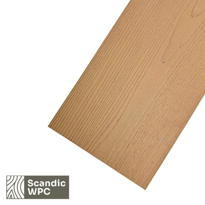 Deska tarasowa Scandic WPC Solid Sand color, 20x141x3600, imitacja drewna/ryflowana - obrazek 2