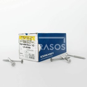 Wkręty do drewna do zastosowań zewnętrznych Expandet EXTRA V2 6x80 mm 200 szt.
