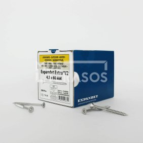 Wkręty do drewna zewnętrzne Expandet EXTRA V2 4,5×60 mm 200 szt.