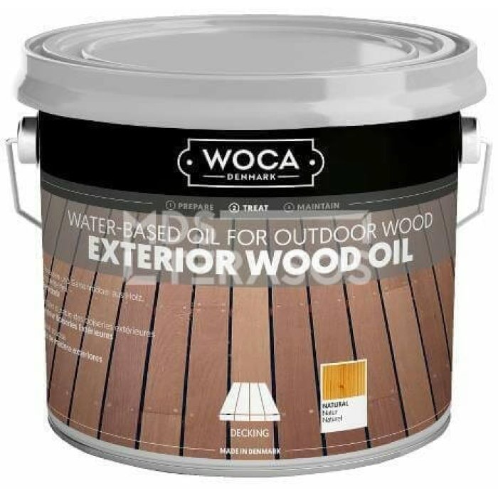 Olej tarasowy pigmentowany Woca Exterior Oil 2,5 l - obrazek 3