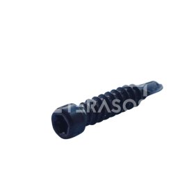 Czarny samogwintujący do aluminium SS410 4,2 x 34 mm