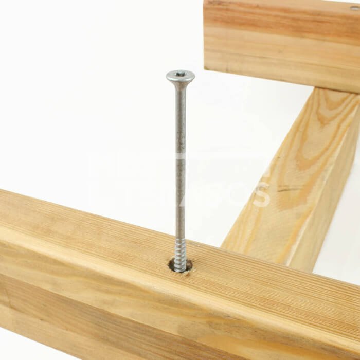 Wkręty do drewna do stosowania na zewnątrz Expandet EXTRA V2 5×90 mm 200 szt. - obrazek 4