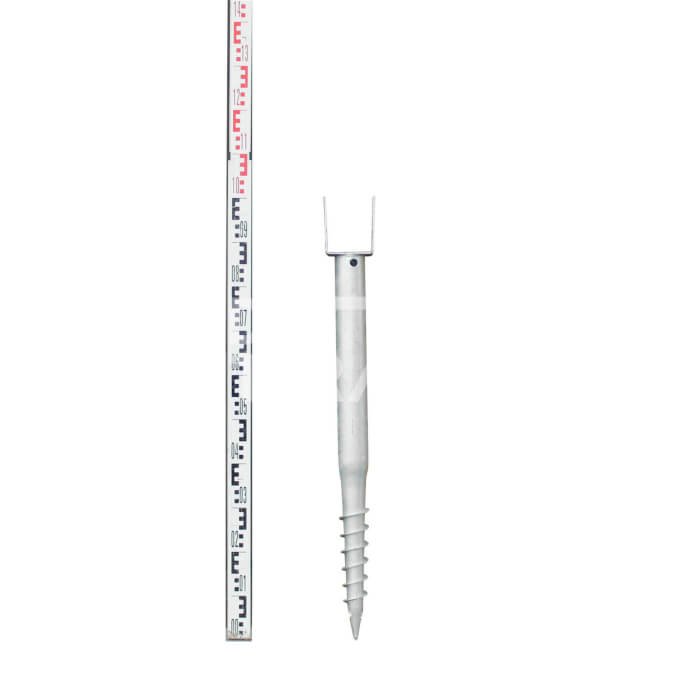 Fundament śrubowy U - 91x1000x1,8 - obrazek 1