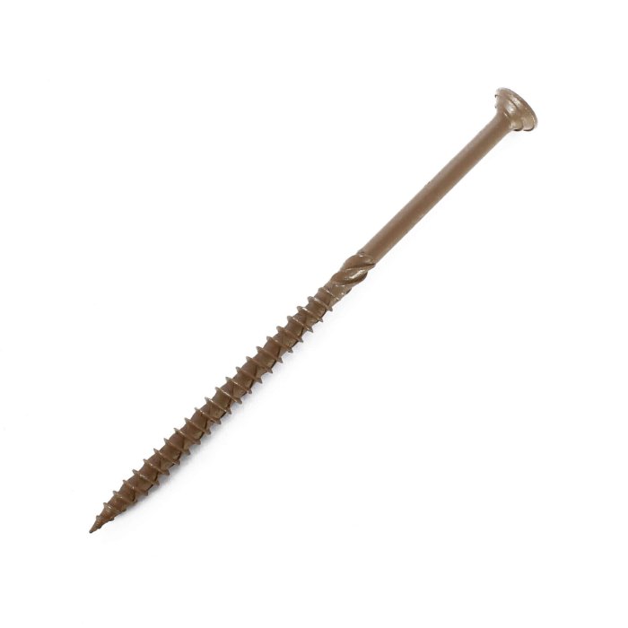 Wkręty konstrukcyjne do drewna do stosowania na zewnątrz 6x120 mm, C4, z 1680h, 100 szt. - obrazek 4