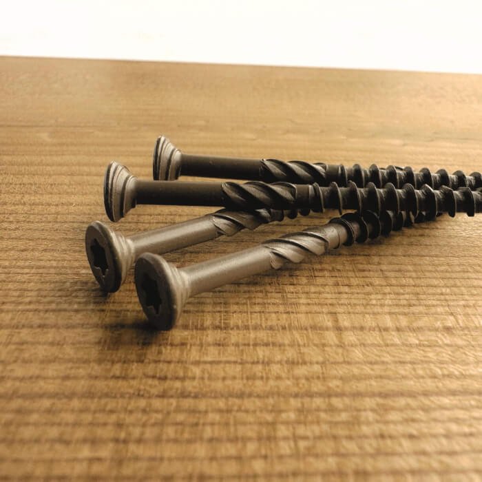 Wkręty konstrukcyjne do drewna do stosowania na zewnątrz 5x90 mm, C4, z 1680h, 200 szt. - obrazek 3