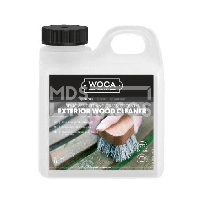 Środek czyszczący do drewna Woca Exterior wood cleaner 1 l - obrazek 4