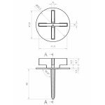 Uchwyt na płytki do piasku, trawy lub żwiru - obrazek 3