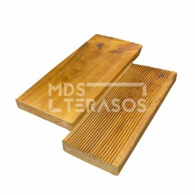 Deska tarasowa sosnowa ryflowana i gładka impregnowana 28x120x3900