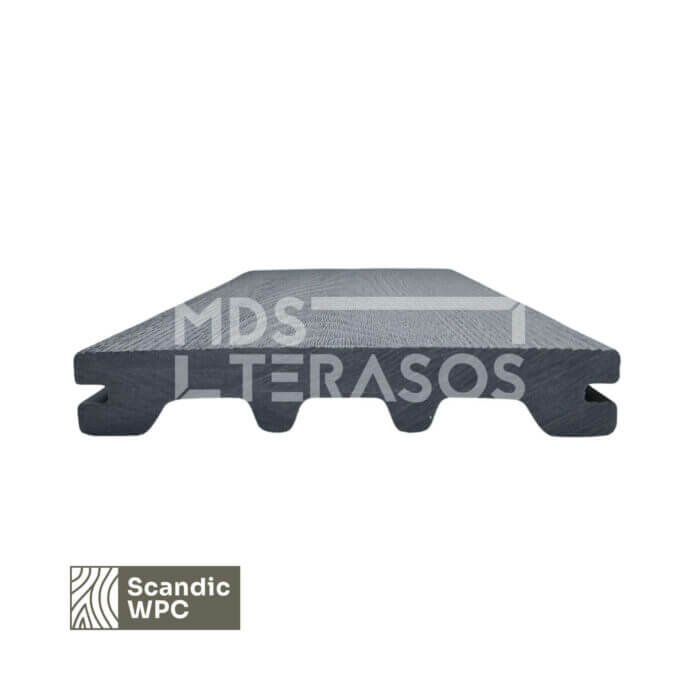 Deska tarasowa Scandic WPC Concrete Grey 24x146x4200 imitacja drewna - obrazek 3