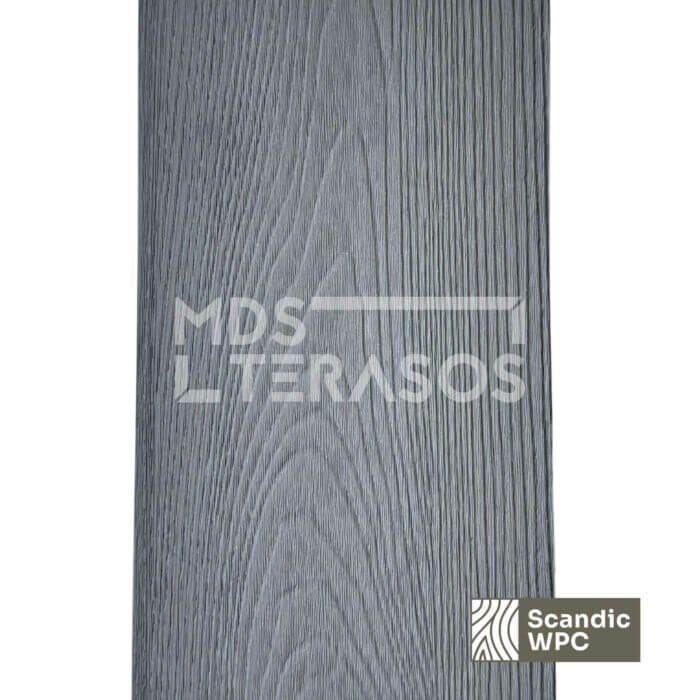 Deska tarasowa Scandic WPC Concrete Grey 24x146x4200 imitacja drewna - obrazek 2