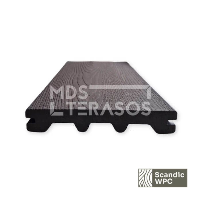 Deska tarasowa Scandic WPC Volcanic Grey 24x146x4200 imitacja drewna - obrazek 5