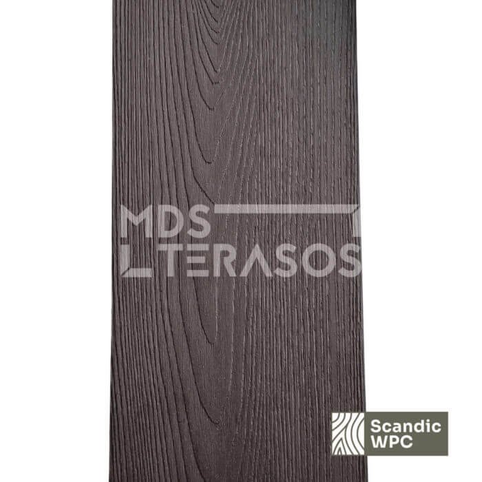 Deska tarasowa Scandic WPC Volcanic Grey 24x146x4200 imitacja drewna - obrazek 3