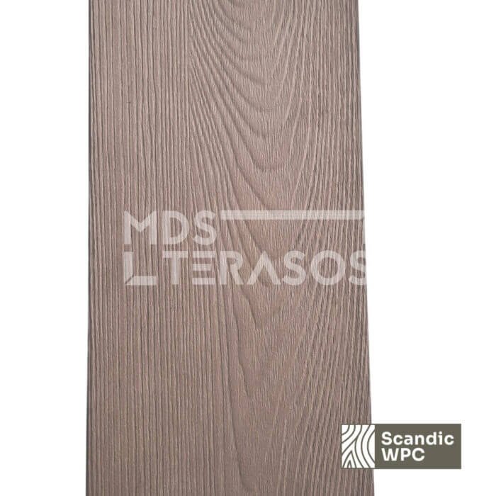 Deska tarasowa Scandic WPC Espresso 24x146x3600 imitacja drewna - obrazek 2