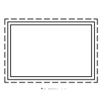 Specjalny profil aluminiowy na taras 40x60x6000x2, czarny - obrazek 2