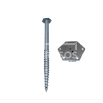 Fundament śrubowy M - 76X2050X3.5 M16 HEX-160mm
