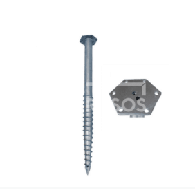 Fundament śrubowy M - 76X2050X3.5 M16 HEX-160mm