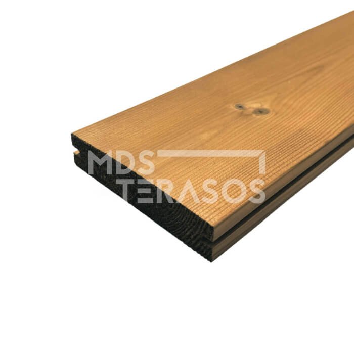 Deska tarasowa Thermo sosnowa KALNELIS AB 26x117x5700 z wycięciami - obrazek 4