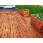Deska tarasowa z drewna egzotycznego Tigerwood 21x120 mm (Długość do wyboru) - obrazek 2