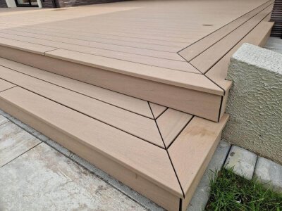 Deska wykończeniowa Trex Transcend Lineage WPC Carmel 24x140x4870 imitacja drewna - obrazek 10