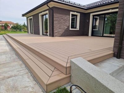 Deska wykończeniowa Trex Transcend Lineage WPC Carmel 24x140x4870 imitacja drewna - obrazek 4