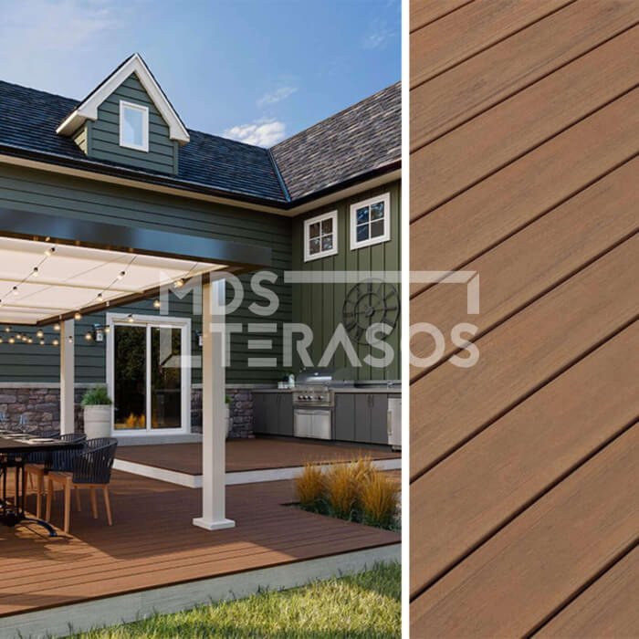 Deska wykończeniowa Trex Transcend Lineage WPC Jasper 24x140x4870 imitacja drewna - obrazek 2