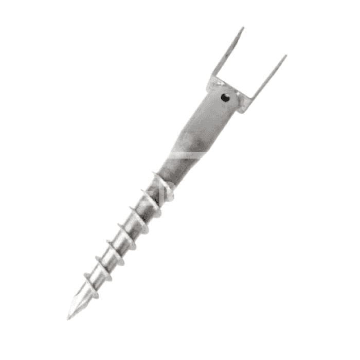 Fundament śrubowy U - 121x1300x1,8 - obrazek 2