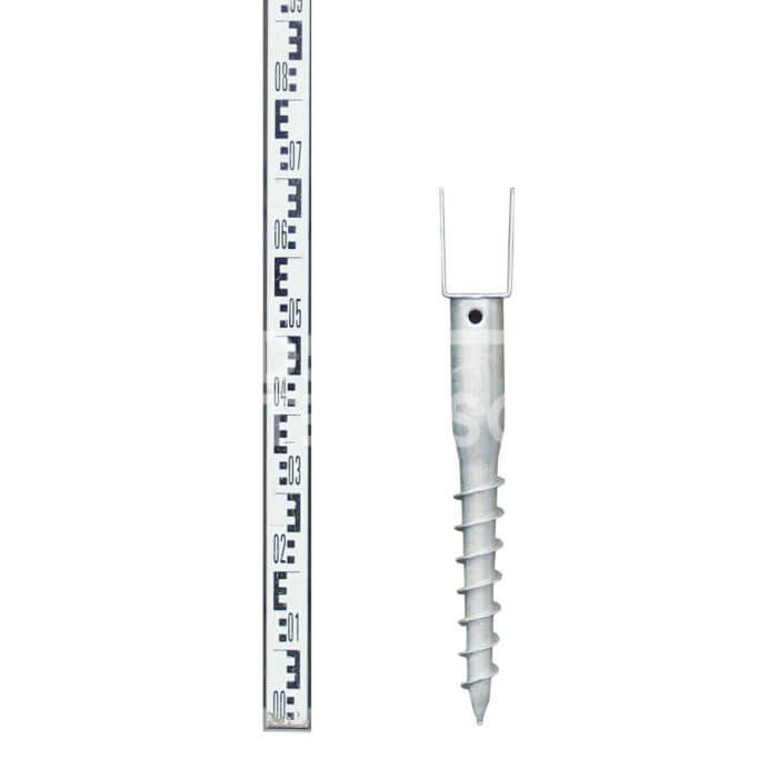 Fundament śrubowy U - 71x685x1,8 - obrazek 2