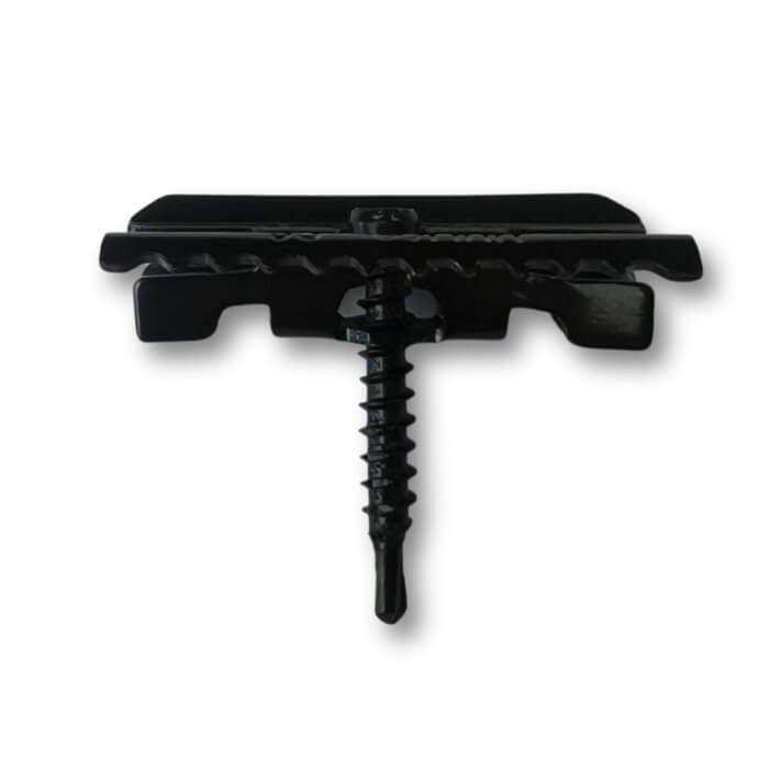 Uniwersalny zacisk UCLIP do desek tarasowych ryflowanych - obrazek 2