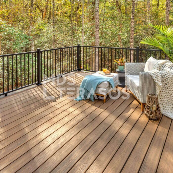 Deska tarasowa Trex Enhance Naturals WPC Toasted Sand 24x140x6090 imitacja drewna - obrazek 2