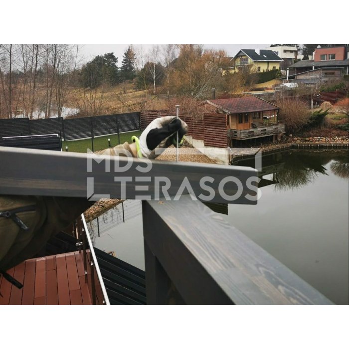 Belka modrzewiowa lite 50x80x4000 - obrazek 4