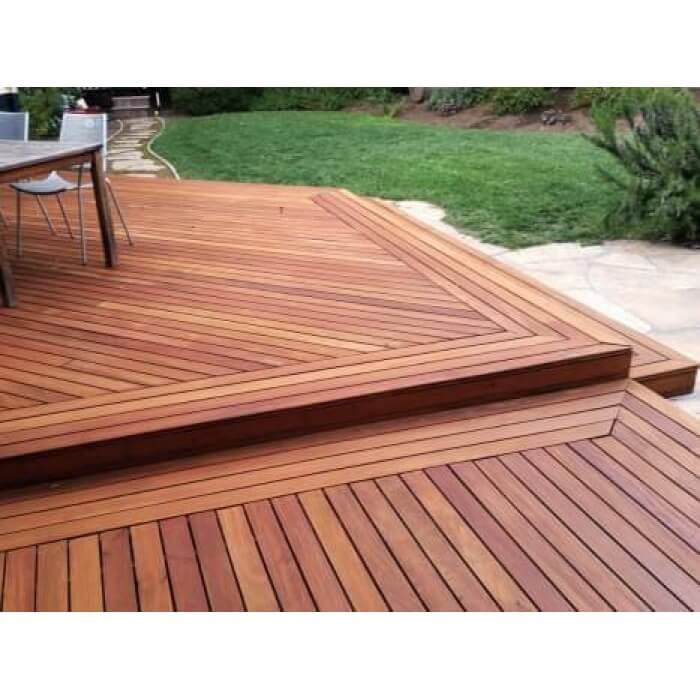 Deska tarasowa z twardego drewna Jatoba 21x145x6100 - obrazek 4