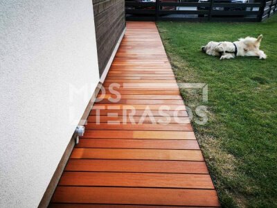 Zestaw tarasowy z twardego drewna - obrazek 3