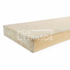 Deska tarasowa modrzewiowa 28x120x4000 ryflowana