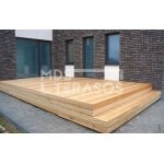 Modrzewiowa deska tarasowa 28x95x3000 - obrazek 5