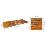 Drewniane płytki zewnętrzne 1 szt. - obrazek 13