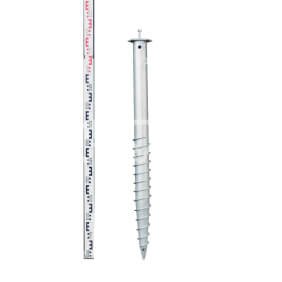 Fundament śrubowy M - 76x1200x3 M18