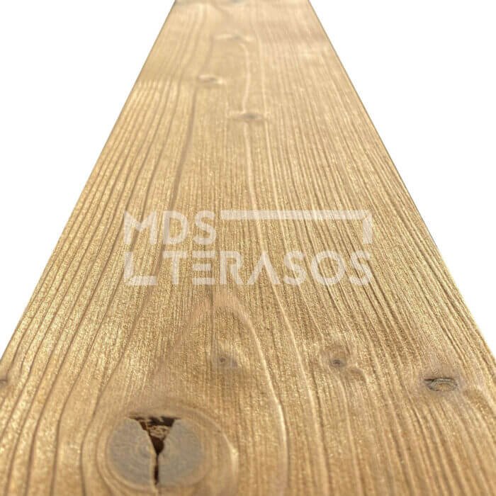 Deska tarasowa Thermo skandynawski sosnowy 26x117x3600 szczotkowana - obrazek 5