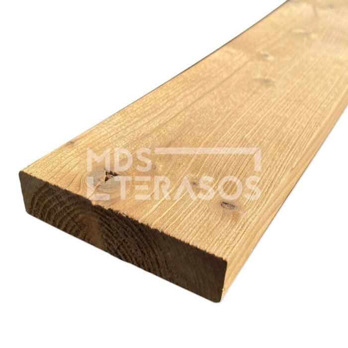 Deska tarasowa Thermo skandynawski sosnowy 26x117x3600 szczotkowana - obrazek 7