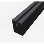 Specjalny profil aluminiowy na taras 35x50x6000, czarny