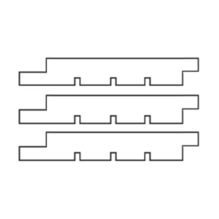 Uchwyty boczne do żaluzji tarasowych B11 - obrazek 2