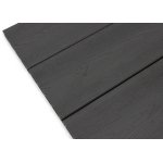 Pusta deska tarasowa WPC Hollow w kolorze Anthracite Grey