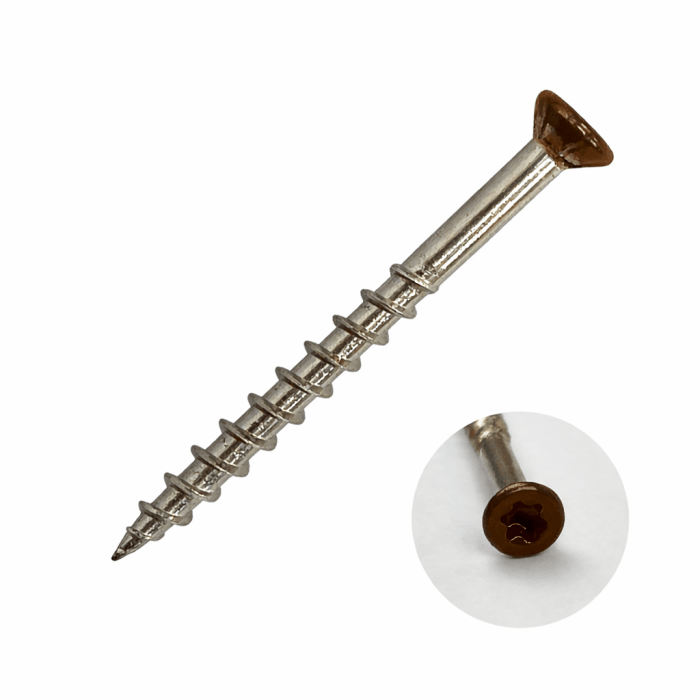 Wkręty do drewna Fastshifter do elewacji 4,3x45mm, A2, 200 szt. - obrazek 7