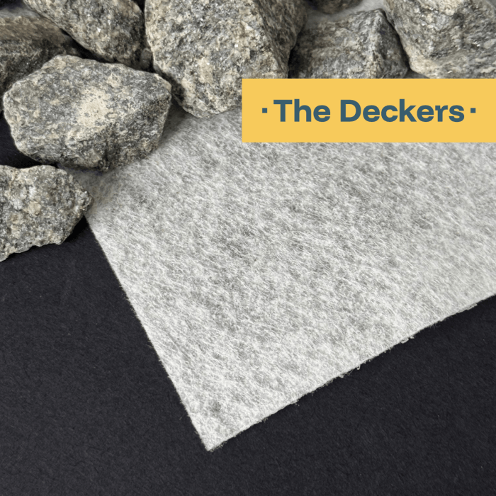 Geowłóknina 100 g/m² THE DECKERS, biała, 2 m x 5 m | 2 m x 10 m | 2 m x 50 m - obrazek 2