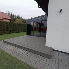 Taras Scandic WPC Volcanic Grey