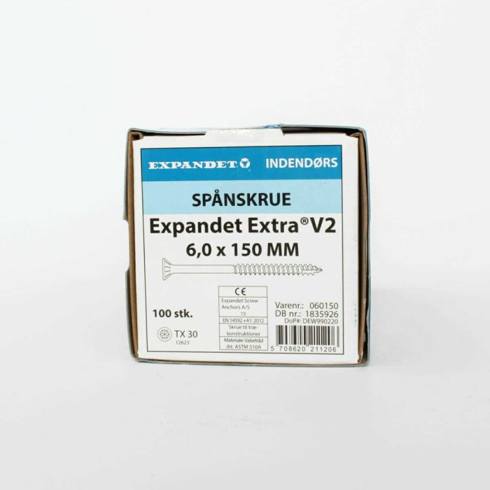 Wkręty ocynkowane Expandet Extra 6x150 mm, 100 szt. - obrazek 2