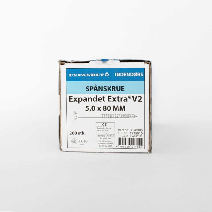 Wkręty ocynkowane do drewna Expandet Extra 5x80 mm, 200 szt. - obrazek 2