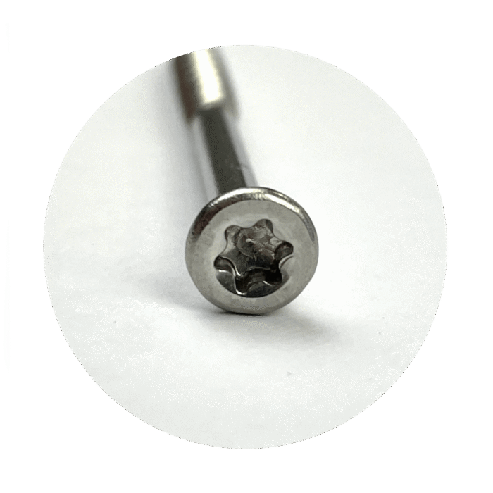 Fastshifter medsraigčiai terasai 4,3x56mm, A2, 200 vnt.