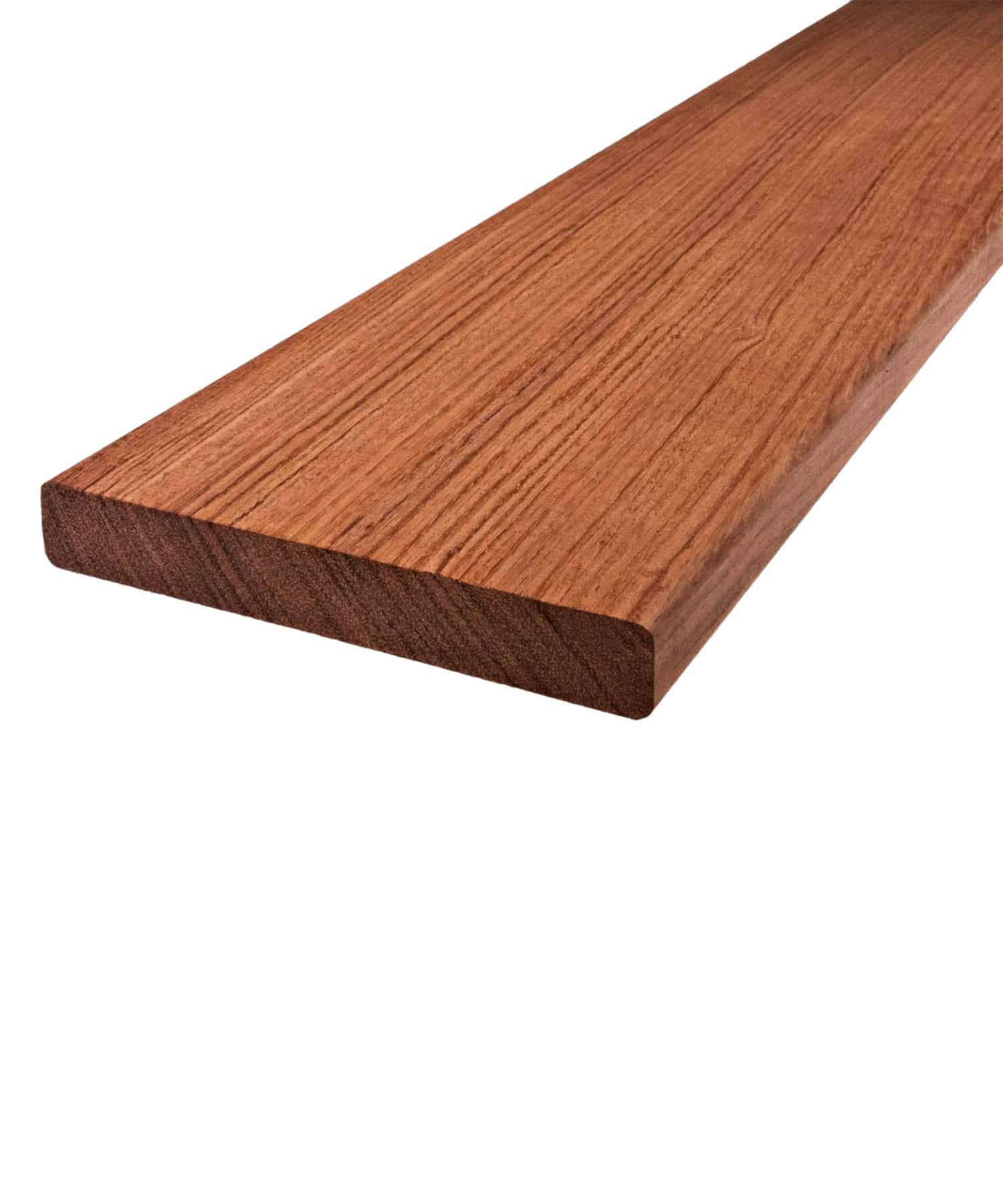 Jatoba-Terrassendiele-FSC Kietmedžio terasinės lentos Jatoba. Kietmedžio terasinė lenta Jatoba