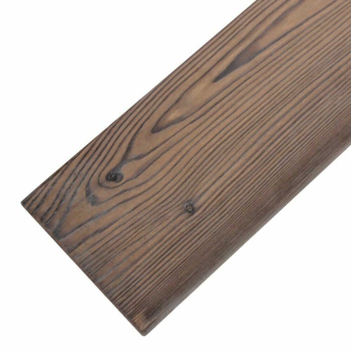 Deski z naturalnie opalanego drewna sosnowego lub świerkowego 28x120x4000 - obrazek 2